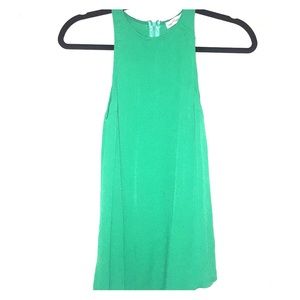 Green sleeveless top